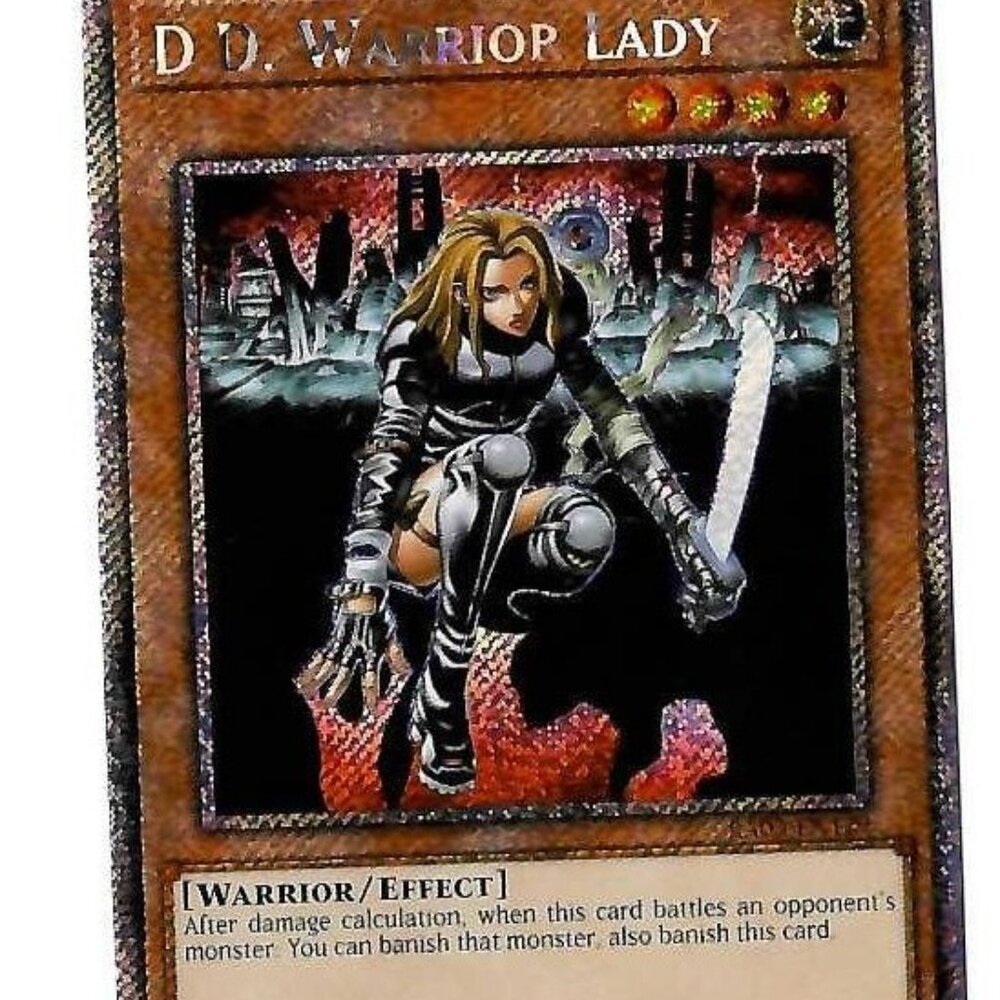 D.D. Warrior Lady (Quarter Century Secret Rare) - Quarter Century Bonanza